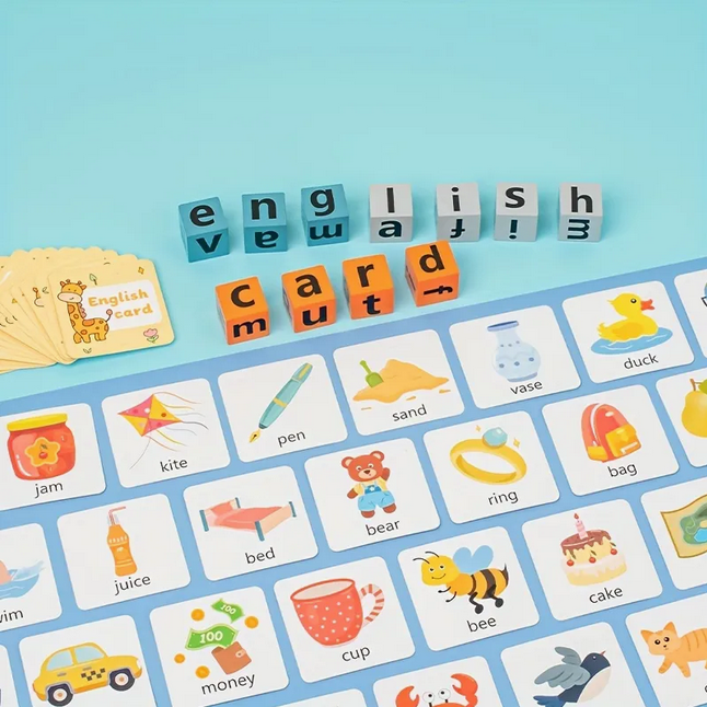 Word spelling game WOOD