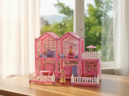 DreamVilla - Villa Dollhouse Playset| دريم فيلا - مجموعة ألعاب بيت الدمى (فيلا)