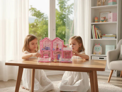 DreamVilla - Villa Dollhouse Playset| دريم فيلا - مجموعة ألعاب بيت الدمى (فيلا)