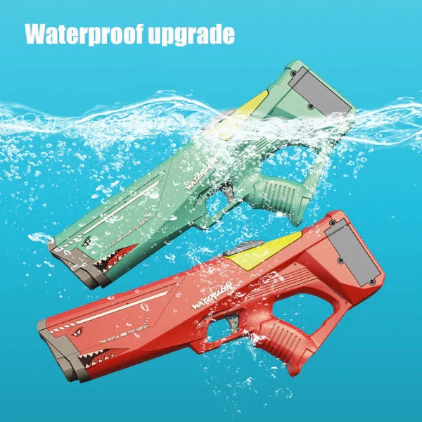 Electric Water Gun for Kids & Adults | مسدس مائي أوتوماتيكي قوي للمرح الصيفي